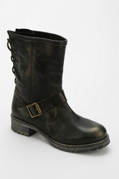Urban Outfitters Jeffrey Campbell Backlace Engineer Boot in Black ...