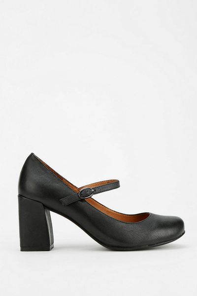 Urban Outfitters Marjorie Heeled Mary Jane in Black | Lyst