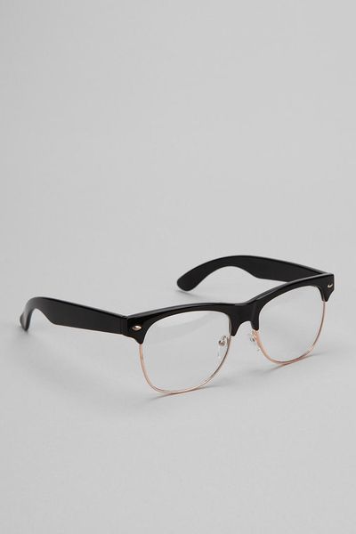 Urban Outfitters Rimmed Readers in Black - Lyst