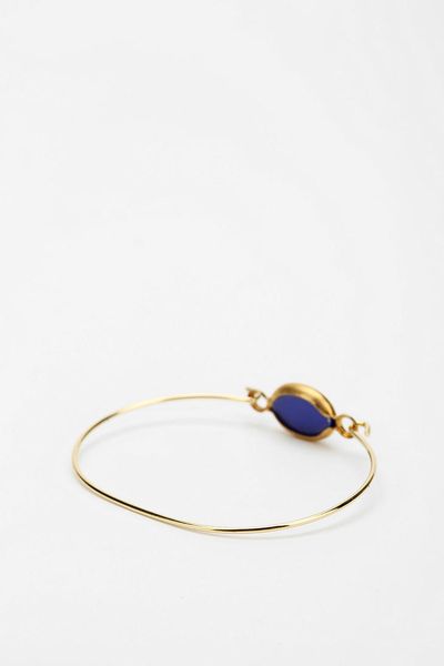 Urban Outfitters Diament Jewelry X Urban Renewal Blue Dot Wire ...