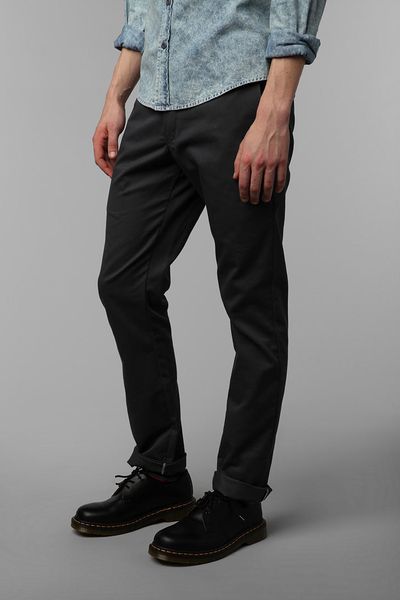 black skinny dickie pants