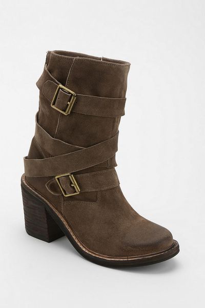 grey slouch boots with heel