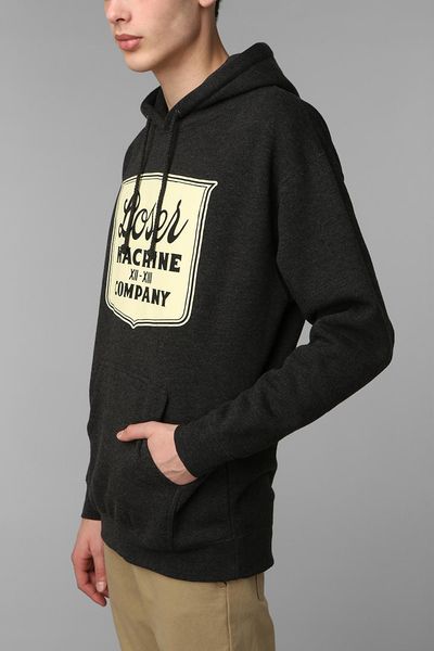 Urban Outfitters Loser Machine Banquet Hoodie in Gray for Men (GREY ...