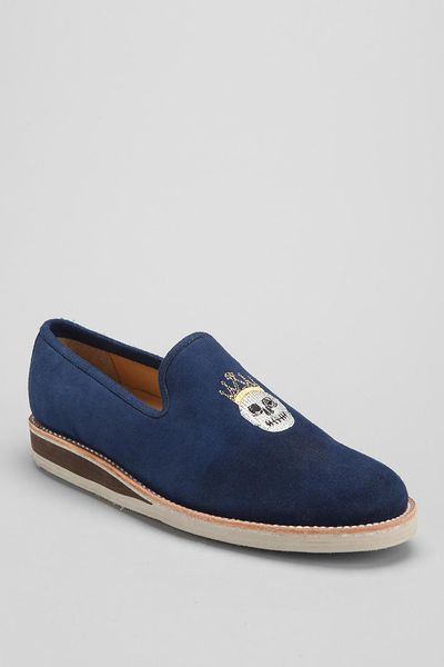Urban Outfitters Slipon Shoe in Blue for Men (NAVY) | Lyst