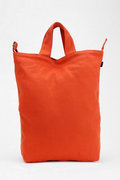 Urban Outfitters Baggu Canvas Duck Tote Bag in Orange