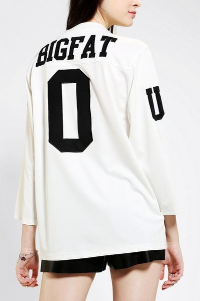 Urban Outfitters Unif Zero Jersey Top in White | Lyst