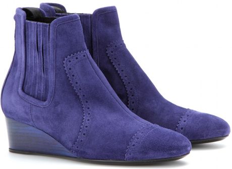 balenciaga suede ankle boots