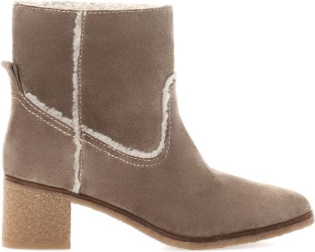 pull&bear platform heel knee boots