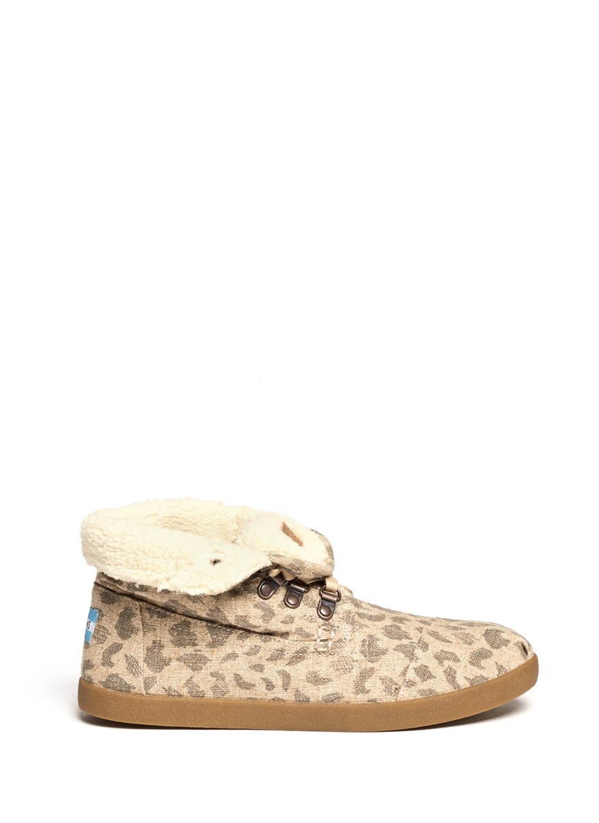 toms animal print shoes