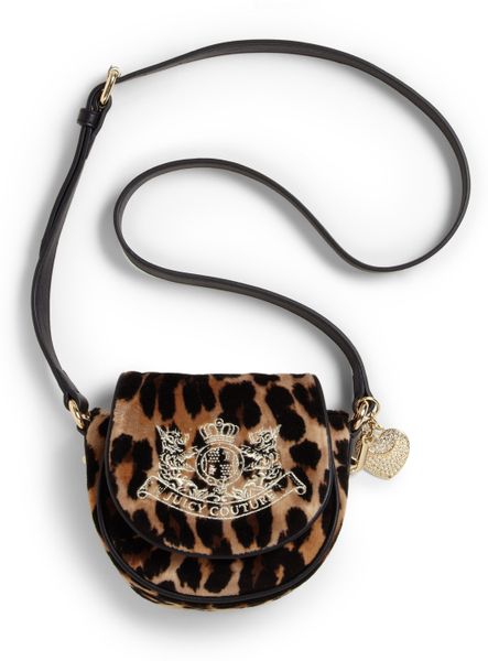 Juicy Couture Girls Leopard Crossbody Bag in Animal (NO COLOR)