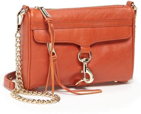 rebecca minkoff orange bag