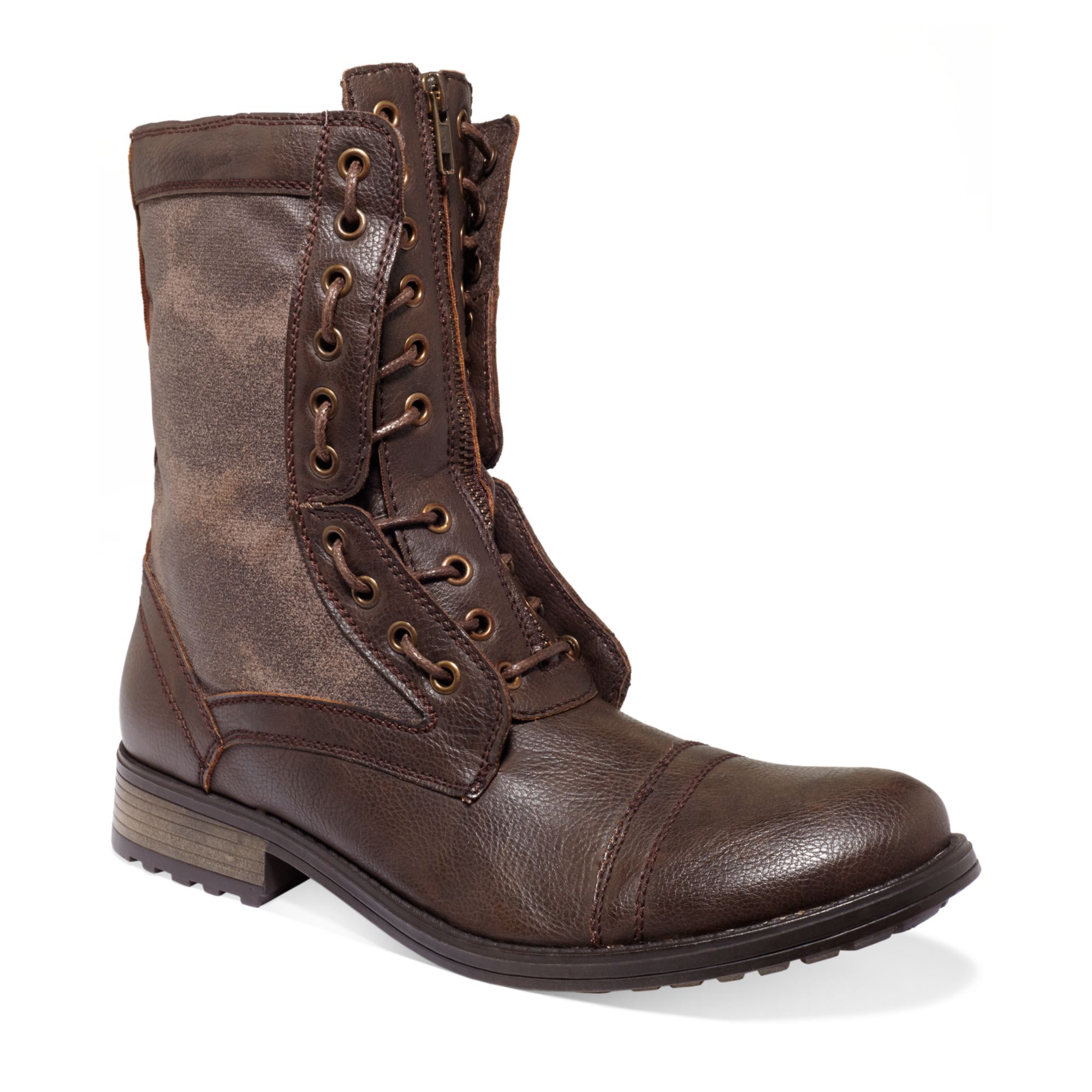 steve madden suede boots mens