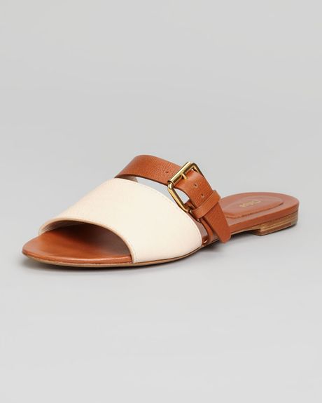 ivory flat sandals uk