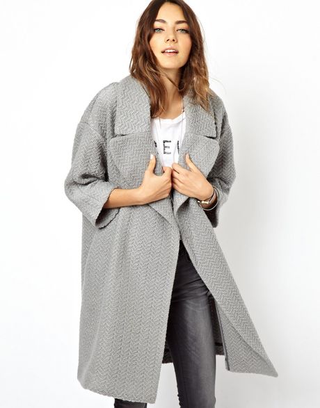 asos grey lengha
