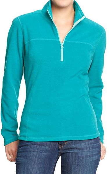 Old Navy Performance Fleece 12zip Pullovers in Green (SOUTH PACIFIC ...