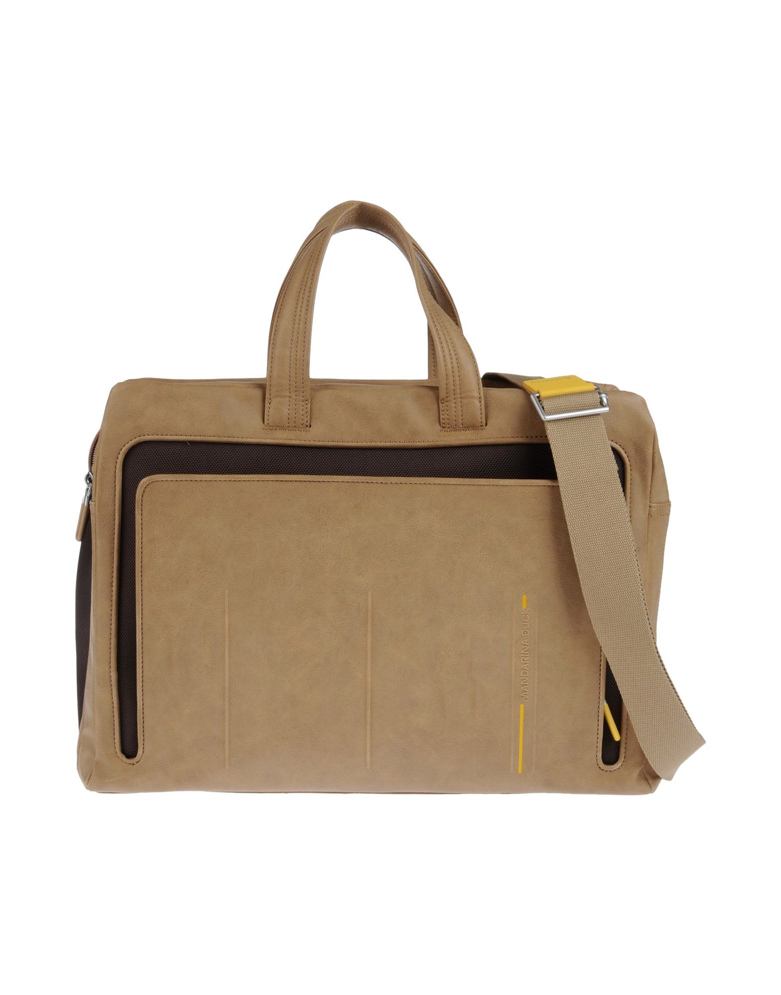 Mandarina Duck Briefcase in Beige (Camel) Lyst