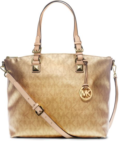 mk signature satchel