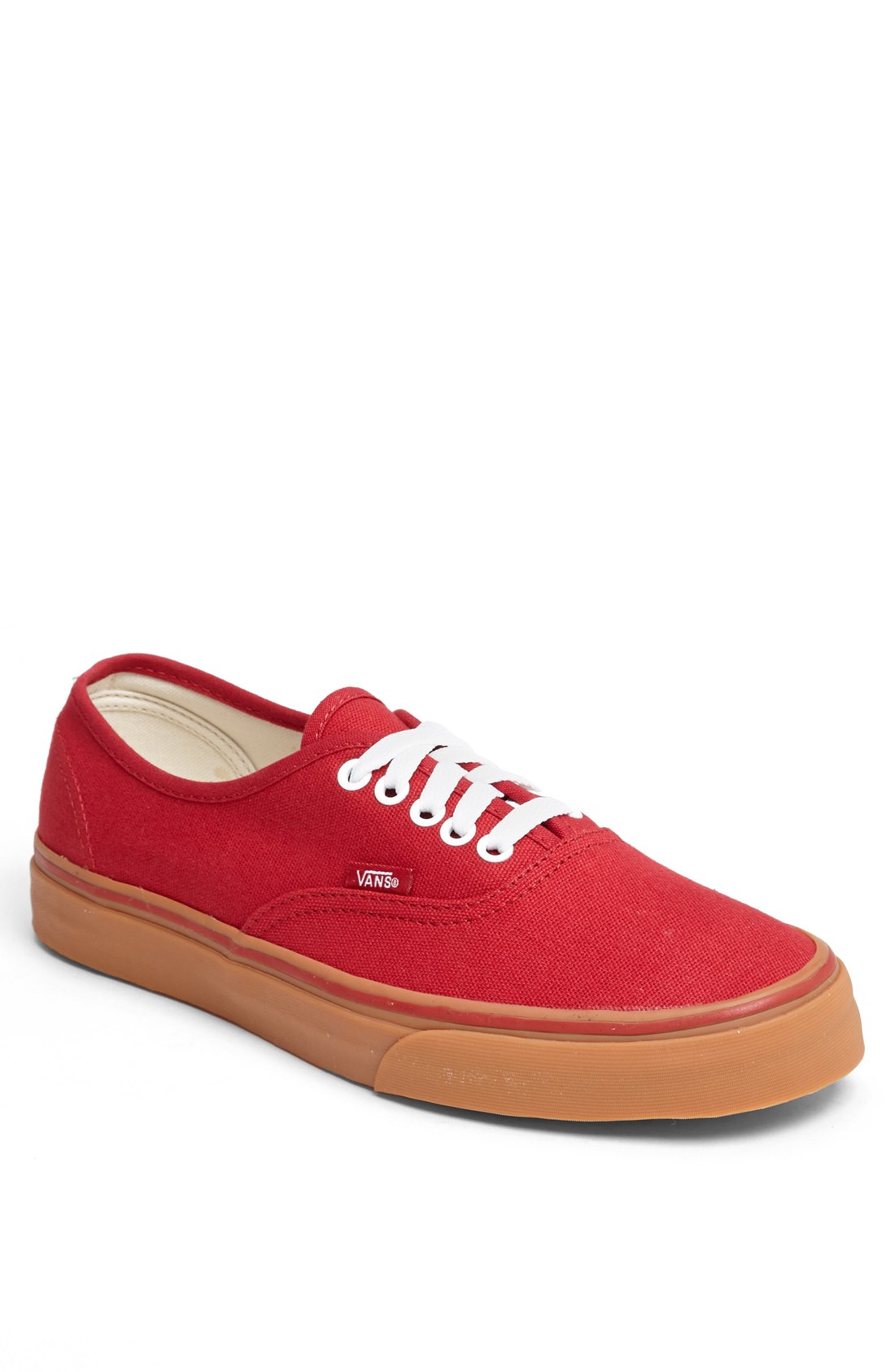 Vans Authentic Sneaker in Red for Men (Chili Pepper) Lyst Vans Authentic Sneaker in Red for Men (Chili Pepper) Lyst