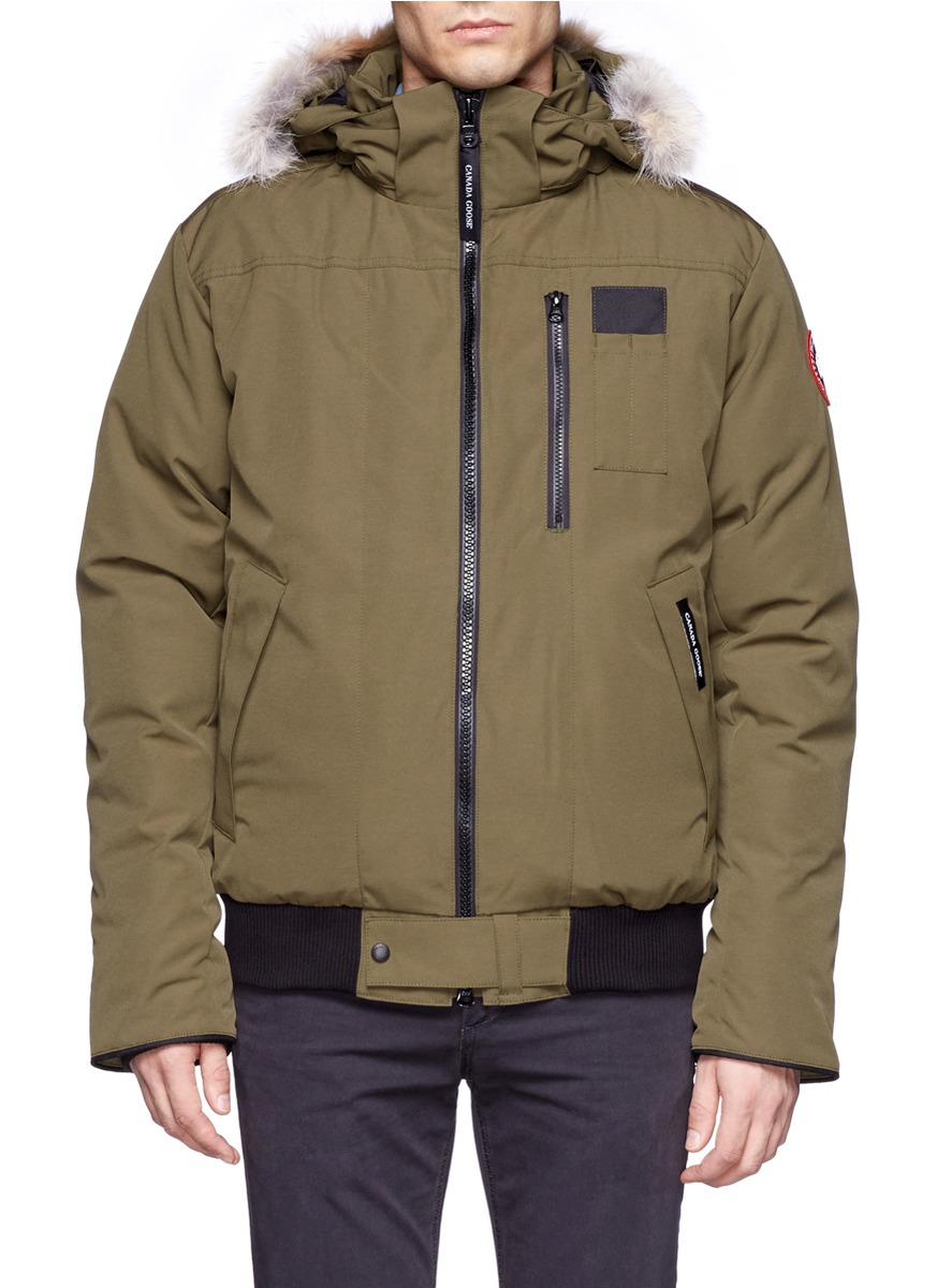 canada goose Bomber Jackets BEIGE canada goose Bomber Jackets BEIGE
