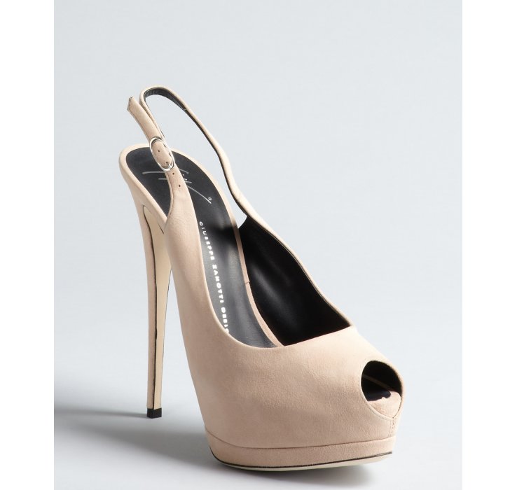 light pink slingback shoes