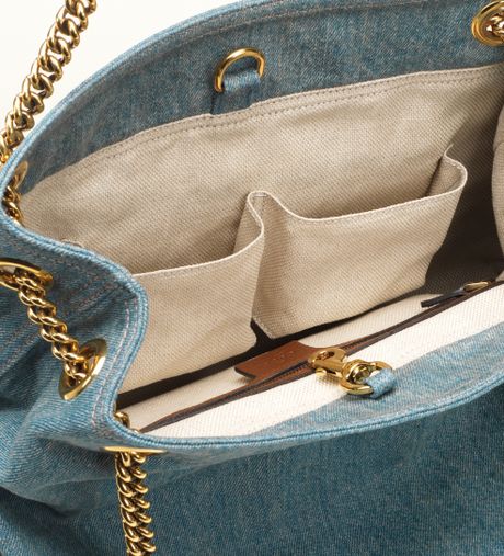 gucci soho denim shoulder bag