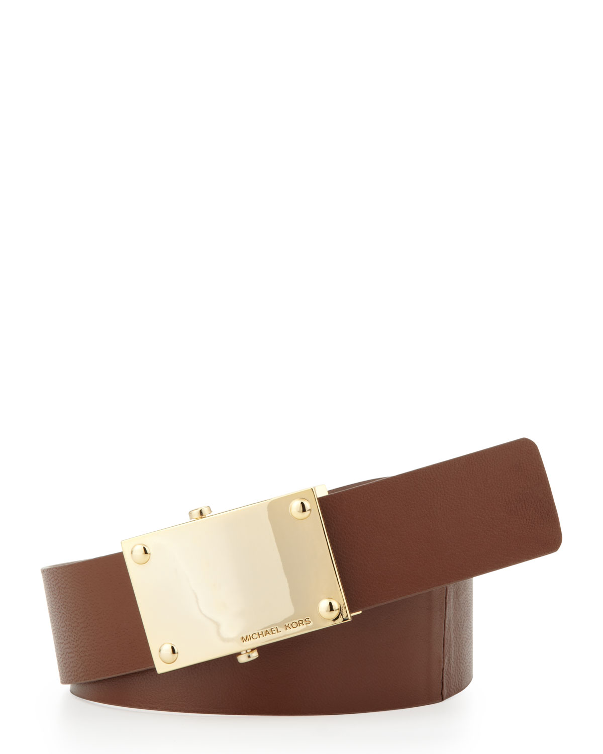 michael kors belt mens gold