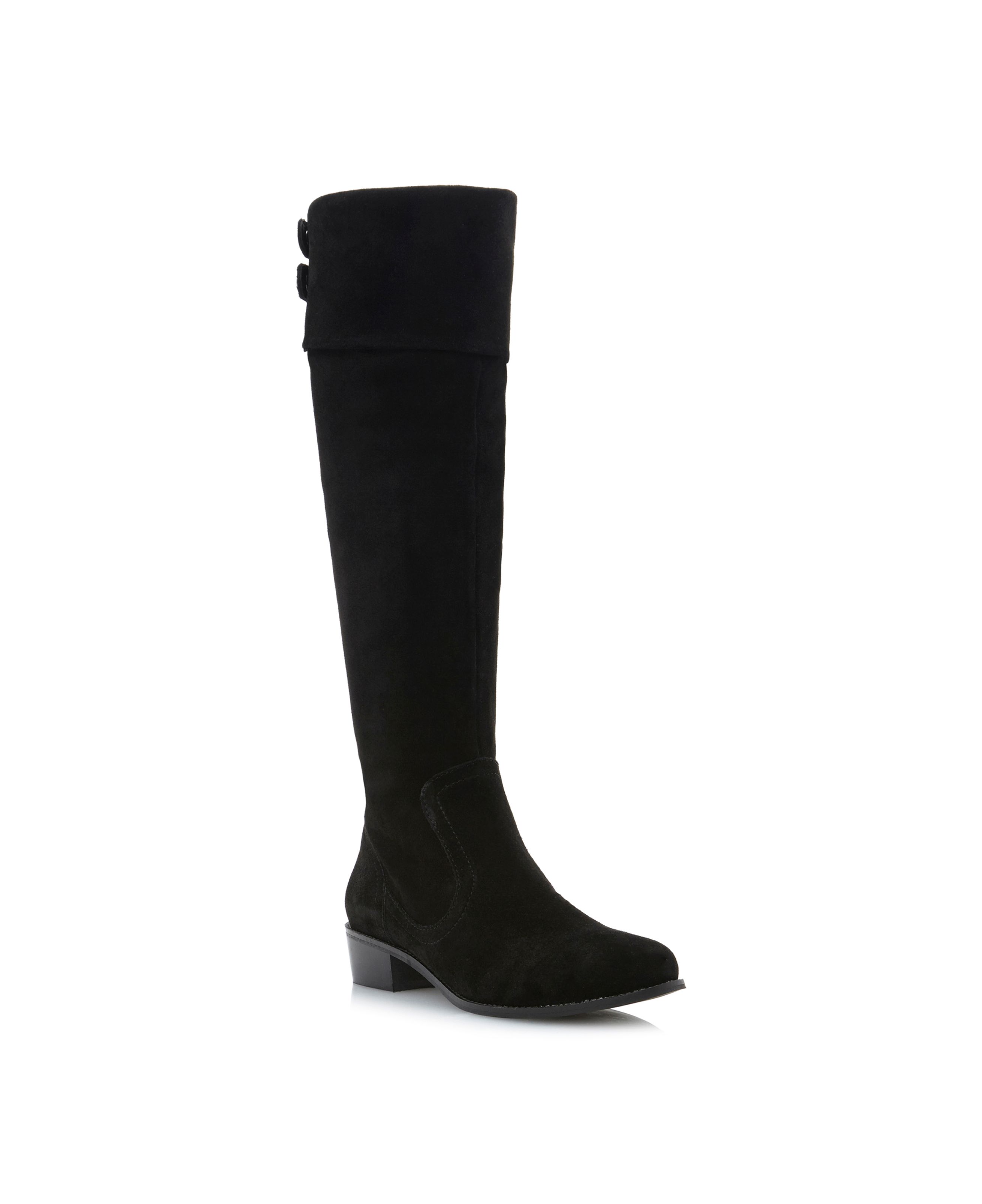 dune thigh high boots