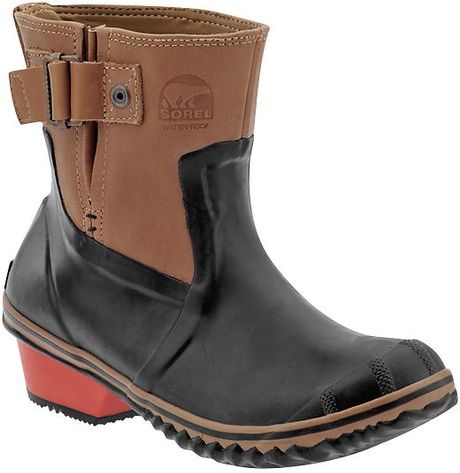 sorel slimpack riding boot black