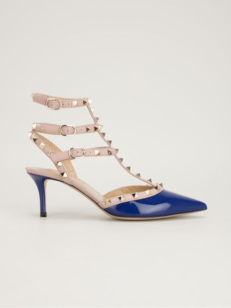 valentino rockstud blue