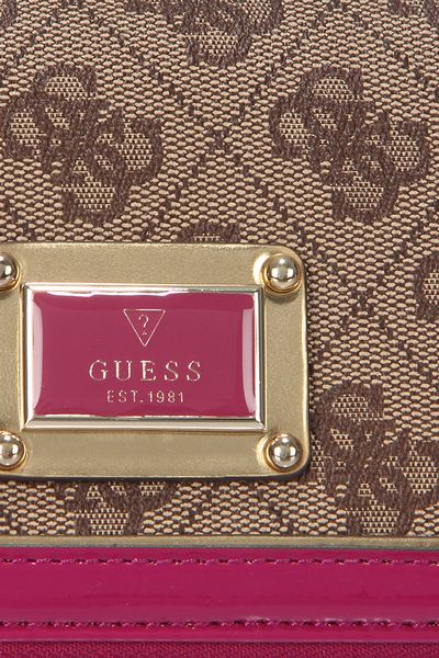 guess plaid purse
