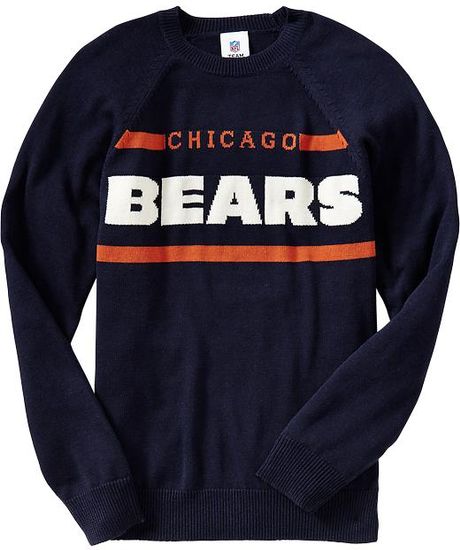 Old Navy Nfl174 Crewneck Sweaters in Blue for Men (Bears) | Lyst