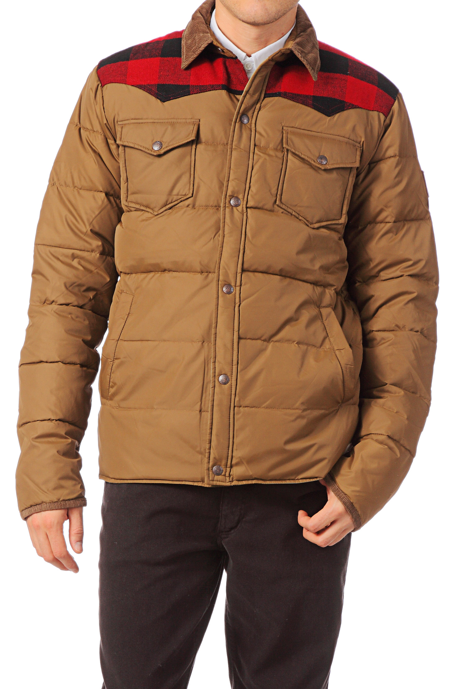 Penfield Quilted Jacket in Brown for Men Lyst