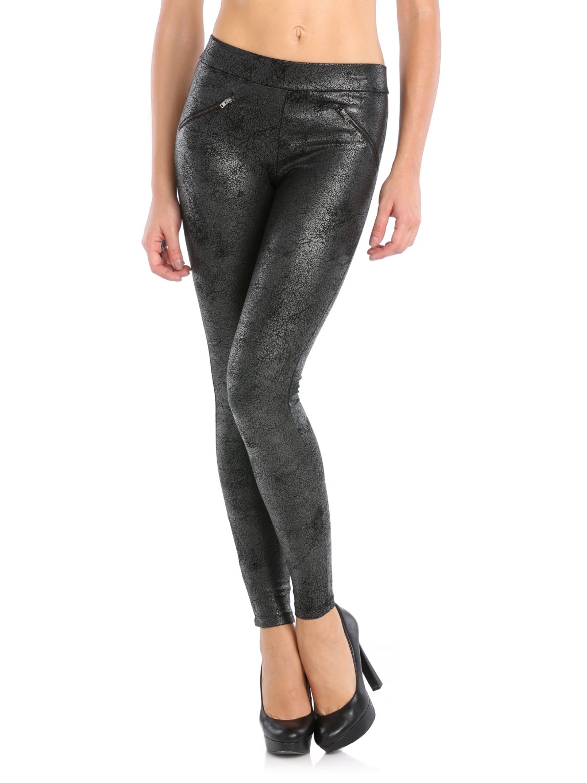 guess leather leggings