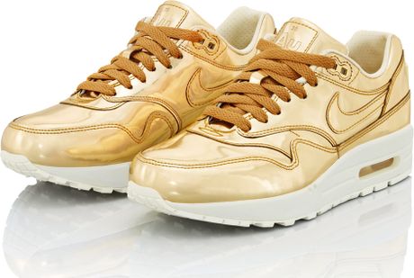 nike air max 1 gold