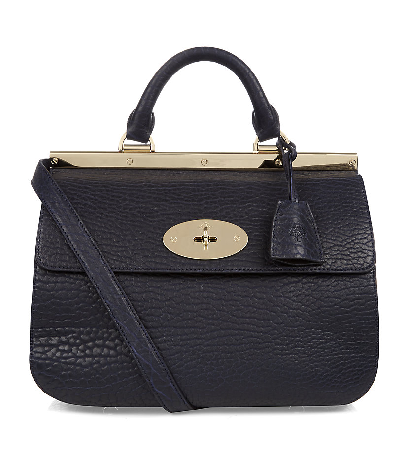 midnight blue mulberry bag