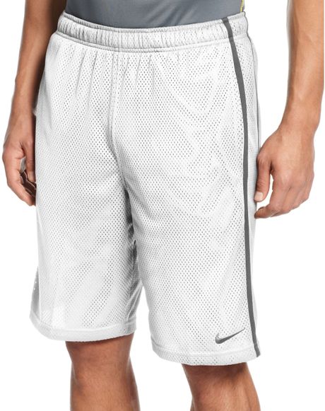 nike basketball shorts grey