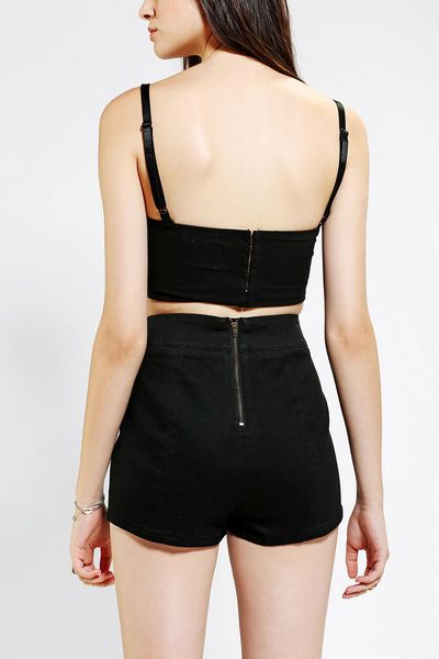 Urban Outfitters Motel Vintage X Urban Renewal Leather Bra Top in ...