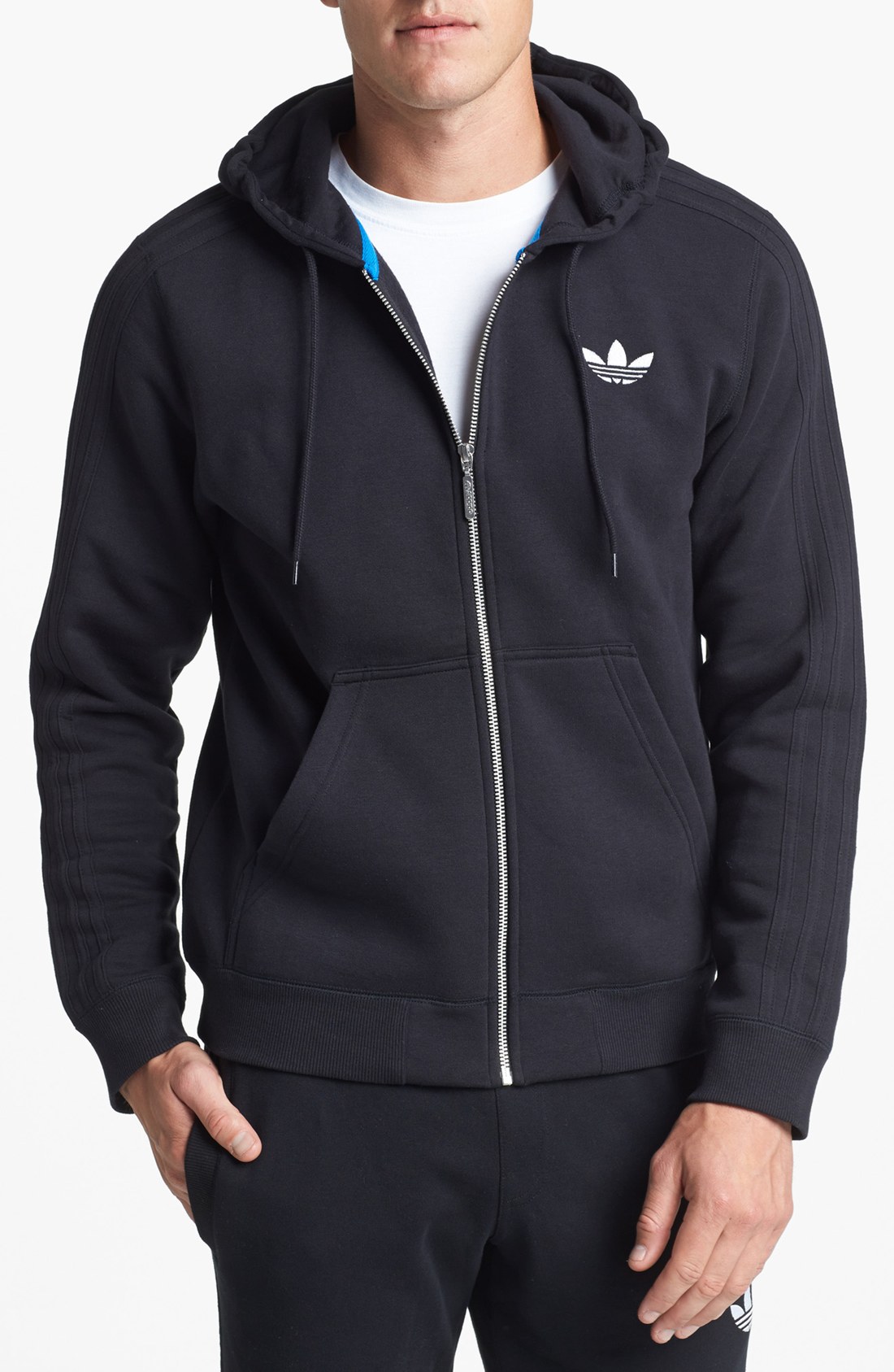 adidas full zip tech hoodie