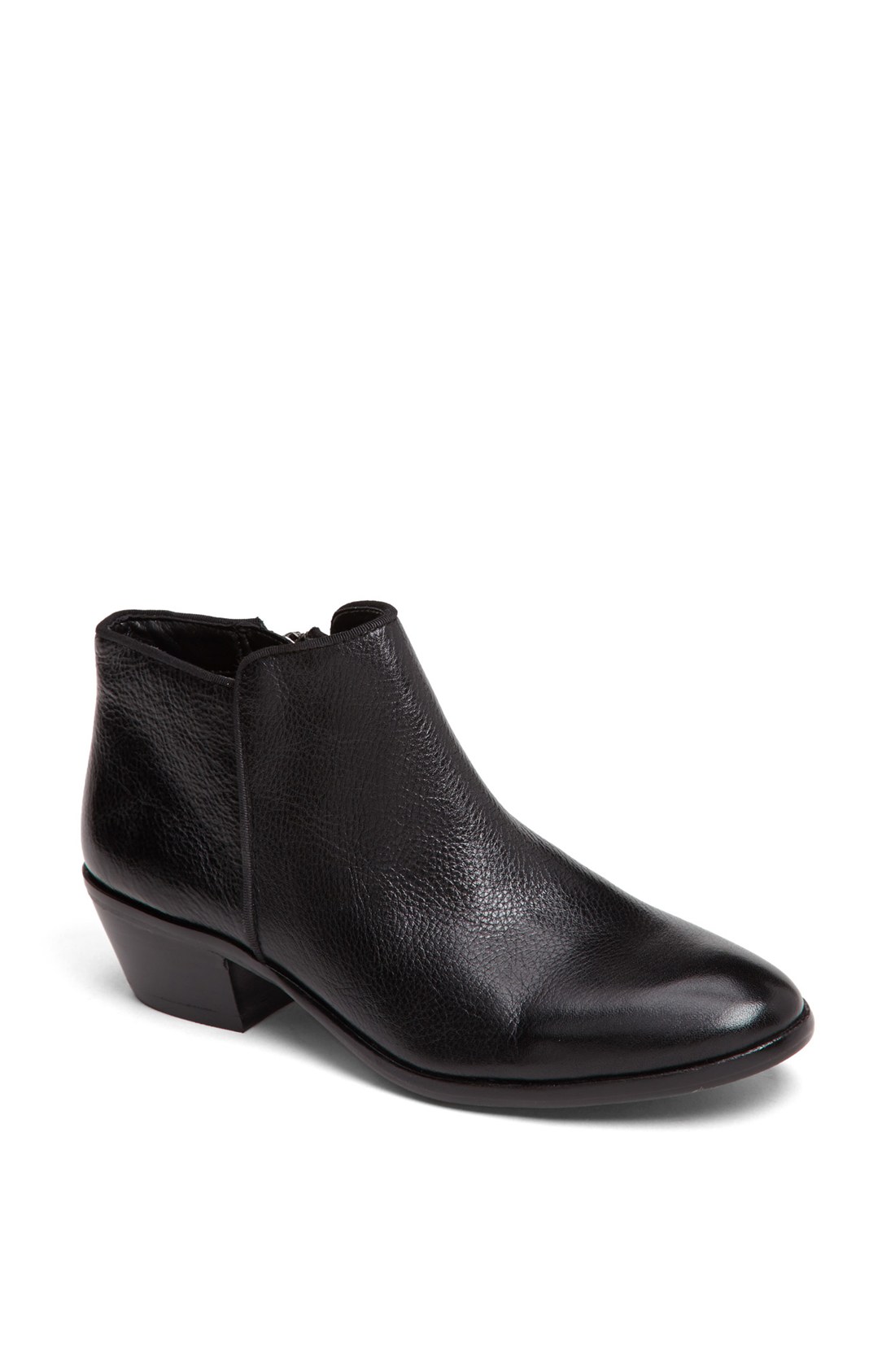 Sam Edelman 'Petty' Bootie In Black (Black Leather) | Lyst