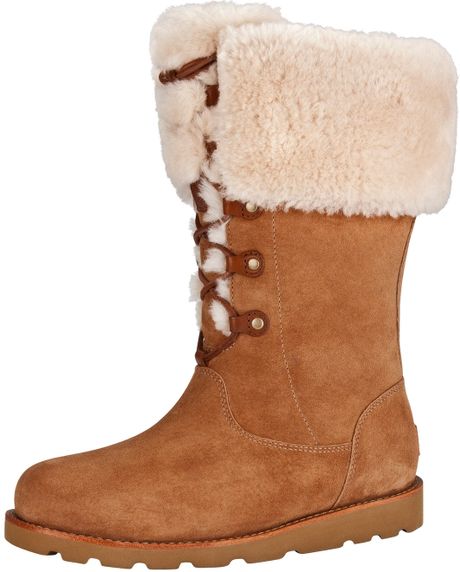 ugg boots that lace up in front