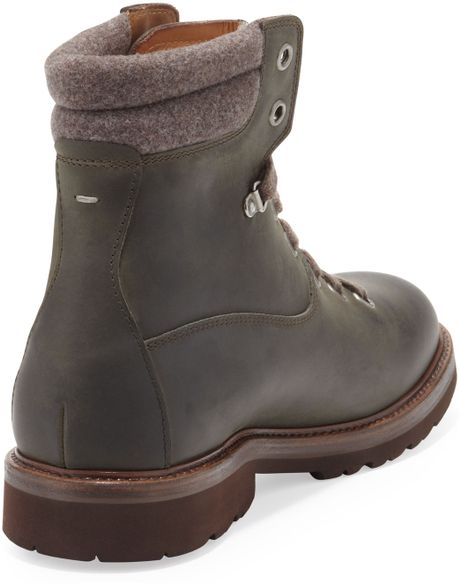 brunello cucinelli men's hiking boots