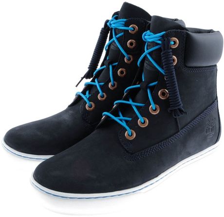 men navy blue timberland boots