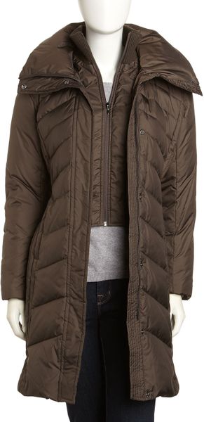 marc new york belted puffer coat