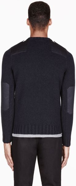 apc navy sweater