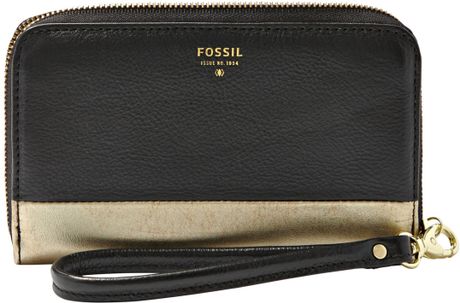 fossil crossbody phone wallet