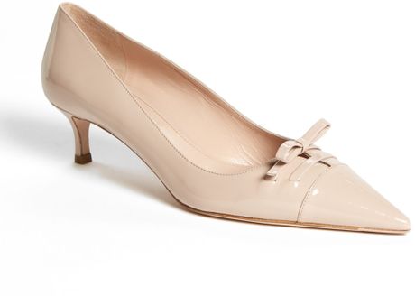 miu miu nude heels