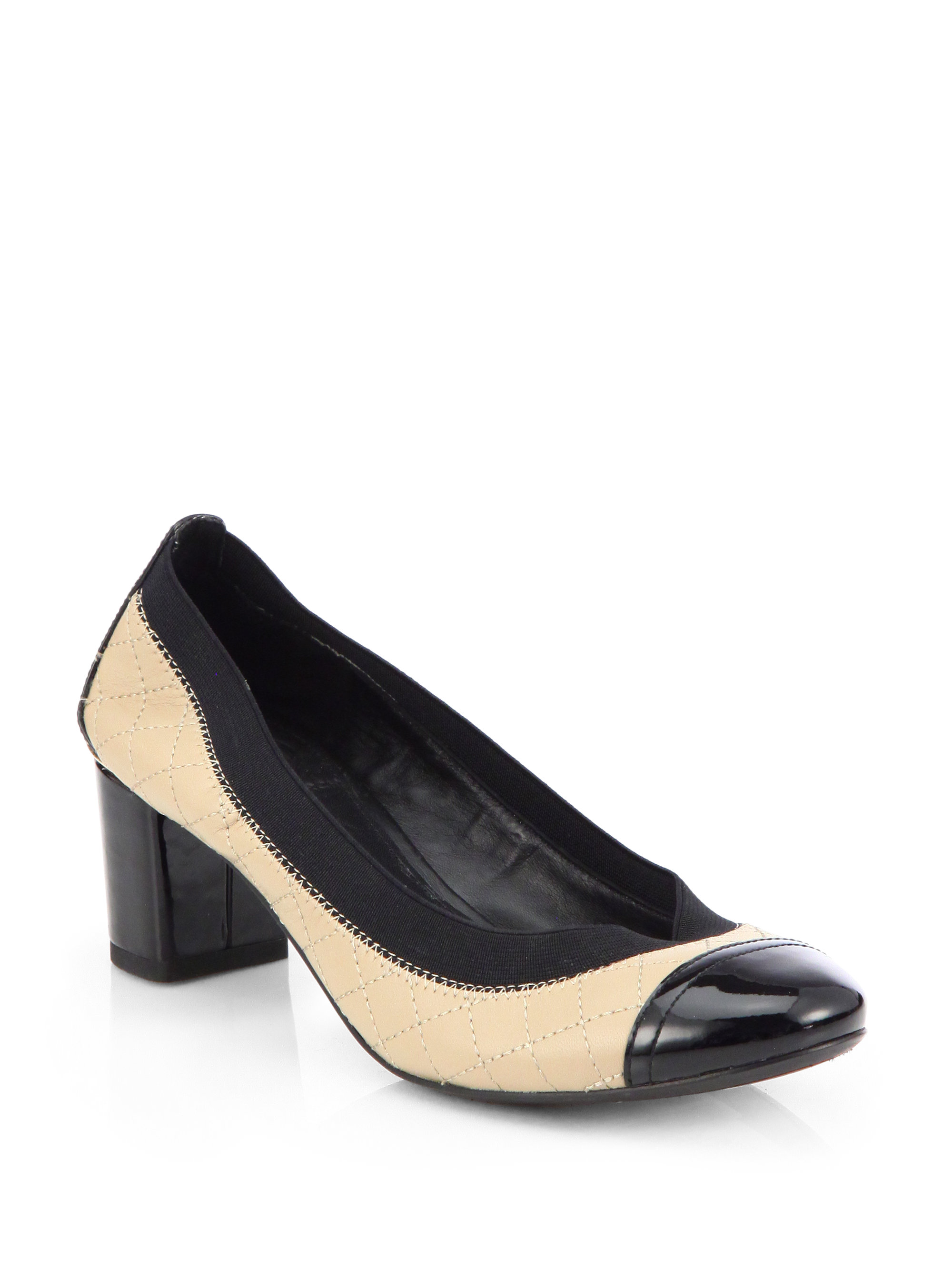 tory burch tan heels