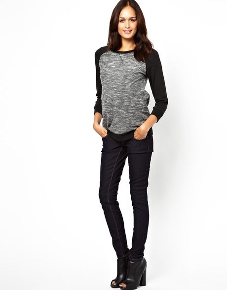 Asos New Look Maternity Skinny Jeans in Rinse Wash in Blue (Navy ... Asos New Look Maternity Skinny Jeans in Rinse Wash in Blue (Navy ...