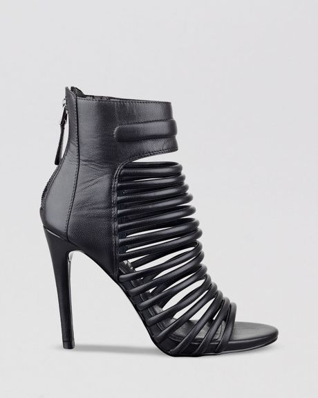 Guess Platform Sandals Conny Strappy High Heel in Black | Lyst