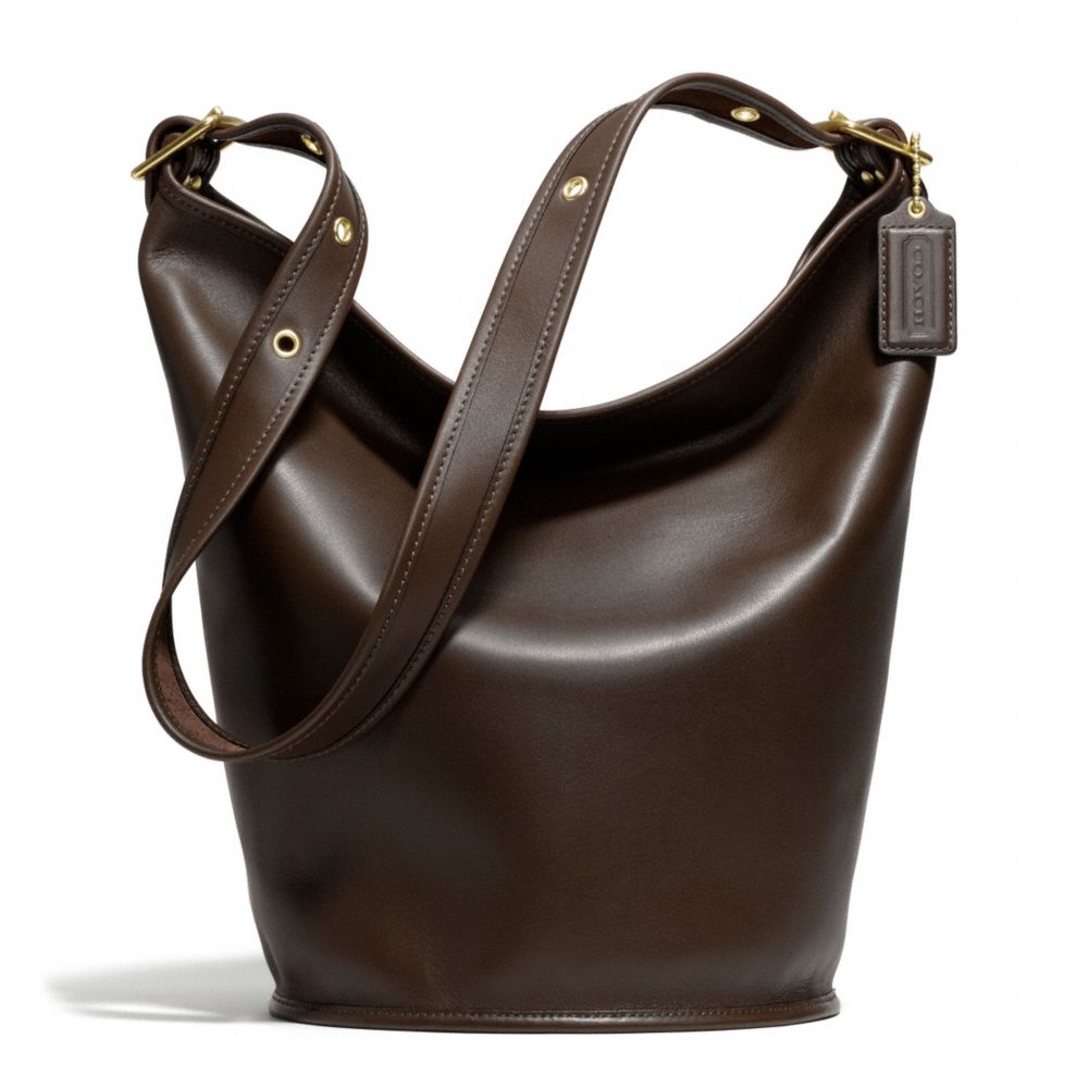Coach Classic Duffle In Leather in Brown (BRASS/MAHOGANY) | Lyst